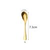 Mini colher de aço inoxidável 304 extra pequena cabo curto cozinha colher de sal colher medidora colher para pó de remédio colher pequena colher de tempero