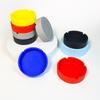 Ashtray Redondo de Silicone Resistente a Altas Temperaturas Anti-Queda para Cyber Café Mais Vendido Ashtray de Silicone Retardante de Chama Ecológico Selecionado em Cor Pura
