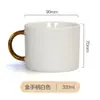 Canecas de cerâmica personalizáveis para café para presentes corporativos, com logotipo, adequadas para uso no escritório, com design estiloso e disponíveis em várias cores, também ideais como copos de leite