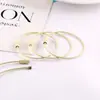 Llavero Colgante Color Caramelo de Metal Fuente de Fábrica Decoración Accesorios DIY Anillo de Alambre de Acero Recubierto de Goma Colorido Acero Inoxidable