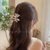 Peinado semirecogido único y hermoso 2026, pinza de cangrejo de tamaño mediano extremadamente atractiva para la parte posterior de la cabeza, accesorio de pinza para el cabello simple