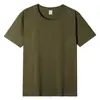 Camiseta 200g Algodão Puro Estampa Logo Texto Gráficos Roupa de Trabalho Camiseta Publicitária Atacado Camiseta Manga Curta Uniformes de Classe DIY
