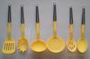 P-015Q Espátula de Nylon para Cocina, Cuchara para Sopa, Colador Colador Colador Pinza para Espagueti Prensa Patatas Cuchillo para Mantequilla