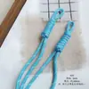 Cuerda Trenzada de Colores Dopamina Cuerda Central Paracord Taza de Agua Material Hecho a Mano DIY Accesorios con Cuentas Colgante para Bolsos Accesorios Colgantes