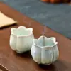 Queimador de Incenso de Cerâmica com Esmalte Cristalizado Suporte para Incenso Flor Suporte de Incenso Criativo para Interior Suporte para Varetas de Incenso Ornamento de Aromaterapia para Mesa Queimador de Incenso