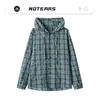 Camisa de protección solar estilo retro americano para hombre, camisa fina de seda helada para exteriores de verano con un diseño único, chaqueta cárdigan de nicho