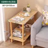 Mesa Lateral de Sofá para Sala de Estar, Mesa Pequena de Cabeceira para Quarto, Mesa de Cabeceira, Mesa de Canto Simples, Mini Mesa de Centro Removível