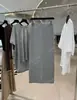 Recomendación PrincipalColección Nueva Primavera/Verano 26 de Yuran: Camisa de Lino-Algodón Lavada con Enzimas al Aire Estilo Capullo con Mangas Murciélago y Falda con Abertura