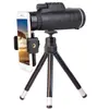Fábrica de Origen Venta al por Mayor Telescopio Monocular para Exteriores 4060 Alta Magnificación Alta Definición Fotografía con Teléfono Móvil Visión Nocturna con Poca Luz Ángulo Amplio