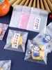 Bolsa de Embalaje Crujiente Copo de Nieve Pastel de Luna Yema de Huevo Crujiente Pastel de Frijol Mungo Turrón Galleta de Arándano Galleta para Hornear Bolsa con Cierre