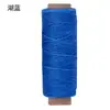 Fio de Cera Plano 0,8mm 50m Fio de Couro Fio de Costura à Mão Couro Bovino Fio Trançado DIY Fio para Reparo de Sapatos
