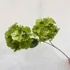 Simulação Hortênsia Flor de Casamento Flor de Pirulito Duplo Hortênsia Flor Salão de Casamento Parede de Flores Fileiras de Flores Flor Artificial