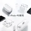 Funda Transparente de PC para Auriculares Bluetooth Apple AirPods Pro Cubierta Protectora para AirPods Funda Dura Airpods4 Paquete Completo