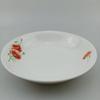 2 Yuan al por Mayor Plato de Fruta de 7.5 pulgadas Plato de Cerámica Plato para Comida Plato para Restaurante Cantina Plato de Dos Yuan Patrón de Flores Múltiples