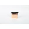 Nuevo cepillo negro de pelo suave, cepillo para loción corporal, cepillo para base, cepillo para base ondulada, cepillo para maquillaje, cepillo grande para crema BB