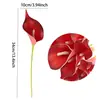 Flores Simuladas Pu Lirios de Calas Artificiales Flores Falsas Venta al por Mayor Decoración de Bodas Decoración del Hogar Accesorios para Fotografía Fabricante Nuevo Modelo