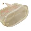Bolsa de Mano Plegable de Malla Bolsa de Malla de Nylon Simple Corazón de Niña Ins Pequeña Fresca Bolsa de Malla de Arena