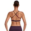 Top deportivo cruzado para yoga y fitness, adecuado para usar al aire libre, sujetador deportivo para correr, ropa interior deportiva de secado rápido con sensación de segunda piel 4686