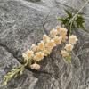 Jacinto europeo de 2 tenedores, simulación de delphinium, guía de camino para salón de bodas, simulación de flores decorativas, arreglo floral de flores de seda de jacinto