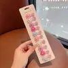 Pinzas para el pelo de niños para bebés y lactantes, pinzas para el pelo totalmente cubiertas de tela, lindas pinzas BB que no dañan el pelo, adecuadas para niñas con pelo fino y pelo de bebé