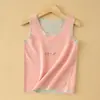 Chaleco Cálido de Otoño e Invierno para Niños Ropa Interior Clase A Chaleco Grueso Ajustado para Niños Chaleco sin Mangas de Seda y Cachemira para Niñas