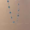 Novo All-match Summer Cool Double-layer Butterfly Necklace Acessórios Feminino Leve Luxo Nicho Clavícula Corrente Colar Corrente para Mulheres