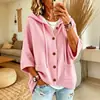 2026 Estação Independente Transfronteiriça Europeia e Americana Roupas Femininas Botão Tricô Com Capuz Cordão Suéter Cardigã Peça de Roupa Exterior Outono Inverno Feminino