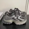 Pantalones de pierna ancha zapatillas deportivas estilo papá mujer 2026 otoño nueva llegada suela suave casual suela gruesa malla transpirable zapatillas para viajar correr