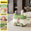 Caixa de Armazenamento de Brinquedos Infantil, Caixa de Armazenamento Doméstica de Grande Capacidade para Lanches de Bebê, Roupas e Brinquedos, Caixa de Armazenamento Móvel