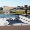 Playa, parque, paisaje comunitario estructura de membrana para sombra diseño en forma de silla de montar hermoso y elegante material de membrana de alta calidad