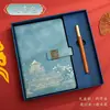 Cuaderno de Tendencia Nacional Caja de Regalo Set Cuaderno de Trabajo A5 de Negocios Souvenir Cuaderno de Alto Valor al por Mayor Diario Personalizable