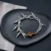 Estilo europeo y americano, pulsera de acero de titanio transfronteriza que no se decolora, ajustable, con un tacto lujoso y de alta gama, adecuada tanto para hombres como para mujeres, un accesorio moderno y versátil