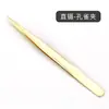 Pinça Curva para Cílios Chinesa Multi-Ponta para Aplicação de Extensões de Cílios Pinça para Cílios Blooming Pinça para Cílios Falsos de Artista de Cílios Ucraniana