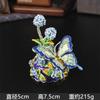 Lembrancinha de Casamento Europeu Caixa de Armazenamento Doméstico Criativa Caixa de Armazenamento de Joias Borboleta Amor Flor Caixa Decorativa Borboleta Hortênsia