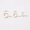 Fabricante Anillos de Salto Abiertos de Metal Multitamaño Anillos Abiertos de Bucle Sencillo Accesorios de Joyería DIY Collar Pulsera Anillos de Conexión Hechos a Mano