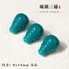 Cuentas de Vidrio Conector de Tres Vías Cabeza de Buda Vajra Bodhi 108 Cuerda Larga Accesorios Manualidades DIY Pulsera Joyería Mayoreo