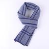 Bufanda de lana para hombre nueva de otoño e invierno bufanda tejida 100% lana para mediana edad bufanda cálida informal fabricantes de bufandas para hombre venta al por mayor