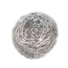 Esferas de Arame de Aço Inoxidável, Embaladas Individualmente, 6 Peças por Pacote, Bolas Grandes de Aço Inoxidável para Limpeza de Cozinha, Esfregões para Panelas