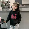 Camiseta de Manga Larga de Algodón Puro para Niñas Estilo Coreano Nueva Llegada Moda de Primavera y Otoño para Niños Pequeños y Mayores Niñas Ropa Interior Básica para Bebés