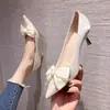 Otoño 2026 Tacones Altos Antideslizantes Stiletto con Lazo Vestido Xiuhe Zapatos de Boda Moda China para Boda Zapatos de Salón para Mujer