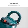 Conjunto de chá de cerâmica verde escuro estilo chinês com um bule Xi Shi e quatro xícaras, adequado como presente para evento corporativo ou reunião anual