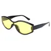 Nuevas Gafas de Sol Multicolores con Forma Especial, Gafas de Sol de una Sola Pieza para Fotografía Callejera, Elegantes de Celebridad de Internet, Gafas de Sol Europeas y Americanas, Personalización de Moda
