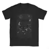 Camiseta Masculina Aliexpress Transfronteiriça Empresa Cápsula Nave Espacial Camiseta Engraçada Manga Curta Anime Deslumbrante