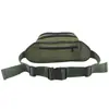 536 Riñonera de Lona Bolso Multicompartimento Ocio al Aire Libre Deportes Bolso de Pecho Coreano Cruzado Colgante Bolsa de Tela para Montar Set/Haz