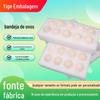 Personalizado à prova de choque anti-queda espuma perfil de algodão epe pérola suporte de ovo de algodão forrado com 30-60 suporte de espuma de ovo