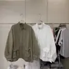 Primavera 2026 Nuevo Estilo Casual Versátil Delgada Cortavientos Estilo Coreano Holgada Cuello Alto Cremallera Cordón Ropa de Trabajo Chaqueta Corta para Mujer