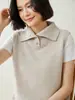 Otoño/Invierno 2026 Nuevo Tejido de Cachemira para Mujer Clásico Versátil Adelgazante Juvenil Chaleco Moda Cuello Alto