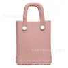 La Fábrica Puede Personalizar Bolsa de Agujeros de Eva DIY Bolsa para Teléfono Móvil Cosméticos Bolsa de Asistencia Verano Impermeable Bolsa Cruzada de Hombro para Compras