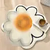 Alfombra de Piso para Fotos de Bebé Girasol Ins Alfombra de Piso Dropshipping Coreano Alfombrilla Absorbente para Piso de Baño Dormitorio Ventana Saliente Computadora