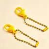 Cierre de Langosta de Plástico Colorido con Cadena de Cuentas Pintadas Accesorios para Joyería DIY Materiales para Colgantes de Arte con Cuentas Hechos a Mano Juguete de Dibujos Animados